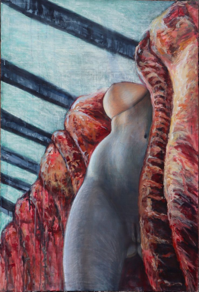 Hanging Meat