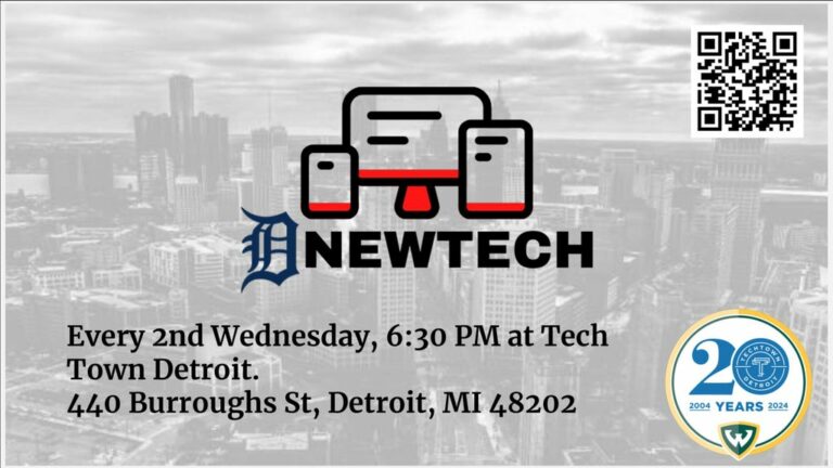 DNewTech- March 2025 **New Location!** | Build Detroit